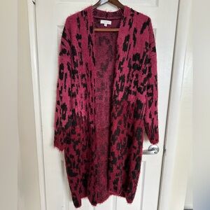 New Directions Long Cardigan Sweater Size 2X